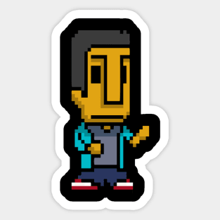 yeah abed Sticker